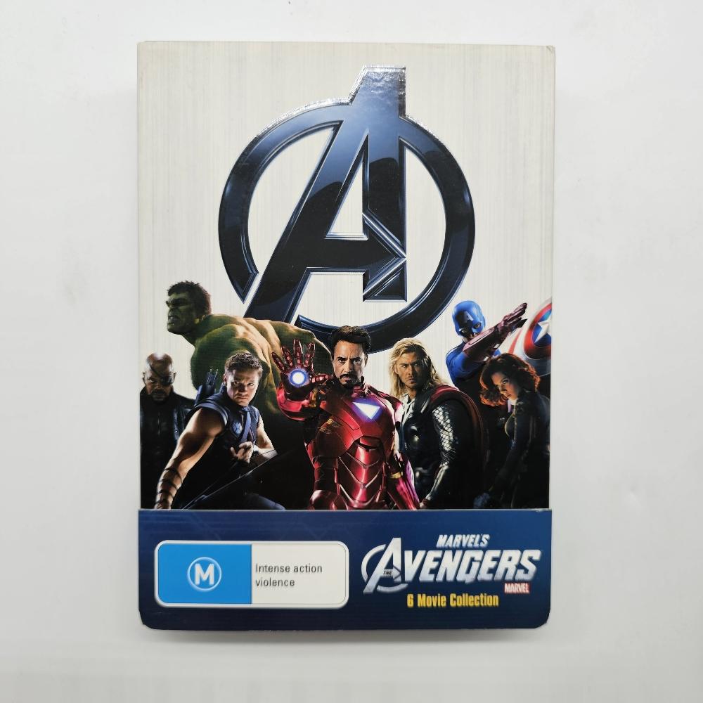 The Avengers 6 Movie Collection Captain America / Hulk / Iron Man / Iron Man 2