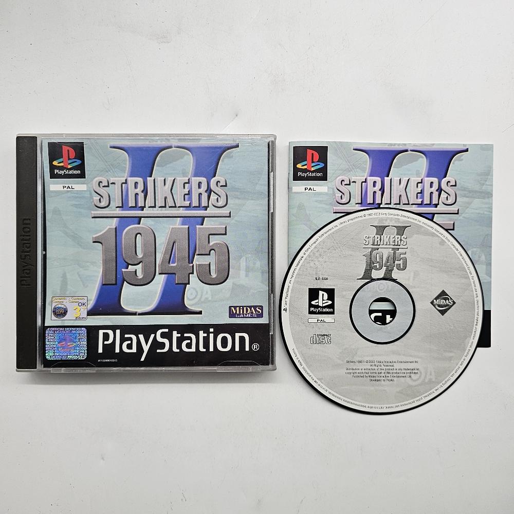 Strikers 1945 II PS1 Playstation 1 Game PAL