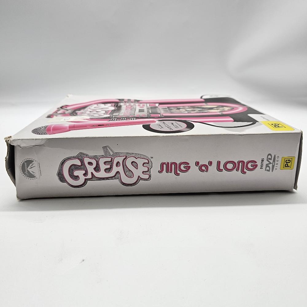Grease Karaoke Sing A Long DVD Box Wirh Microphone & Dance Mat