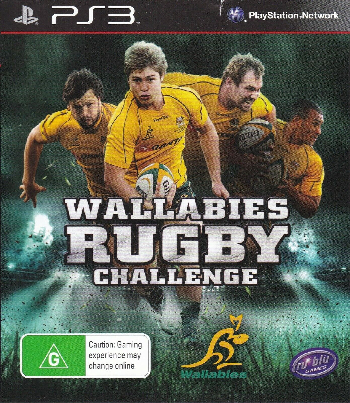 Rugby Challenge Playstation 3 PS3 Game PAL