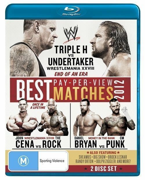 WWE Best Pay-Per-View Matches Of 2012 Blu-ray