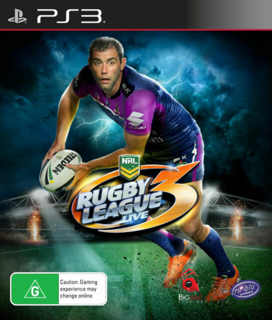 Rugby League Live 3 Playstation 3 PS3 Game PAL