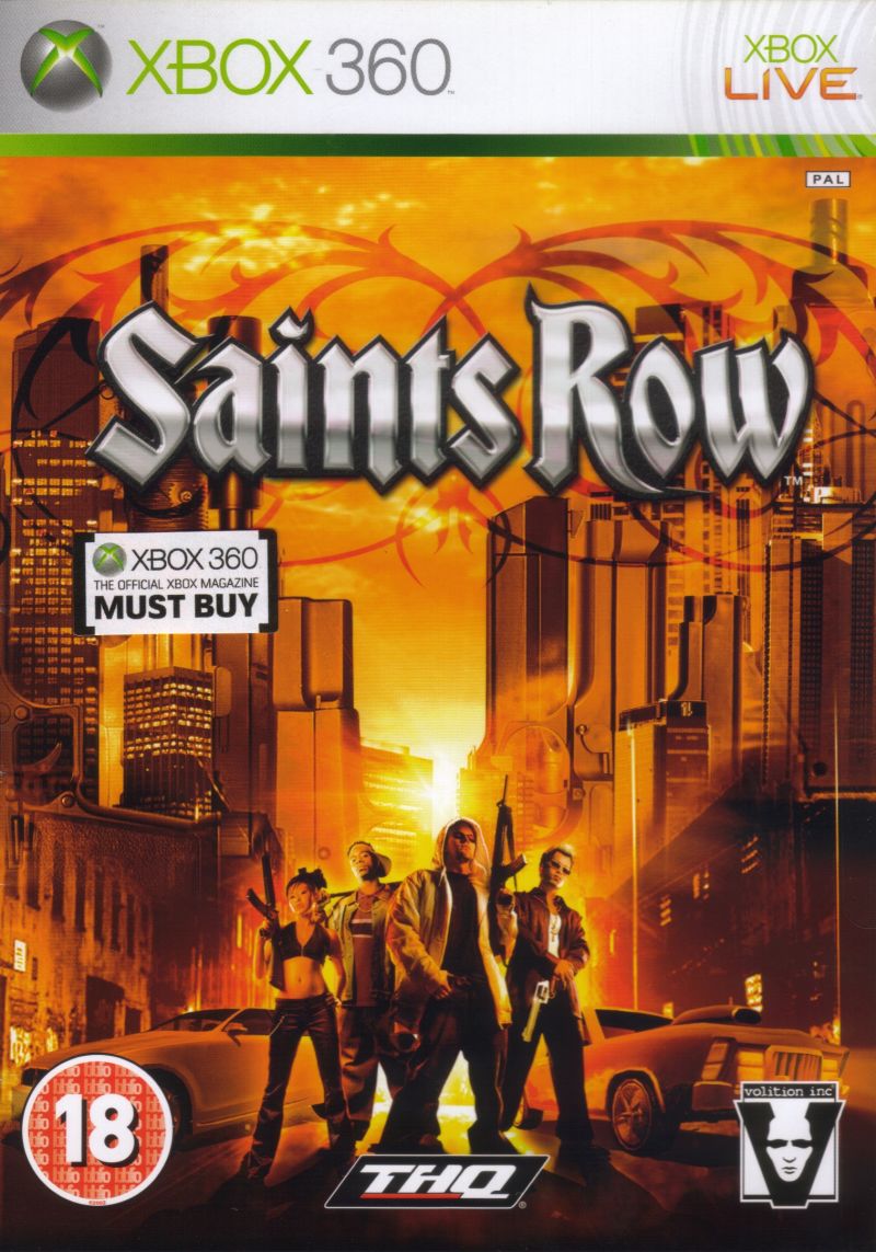 Saints Row Xbox 360 Game PAL