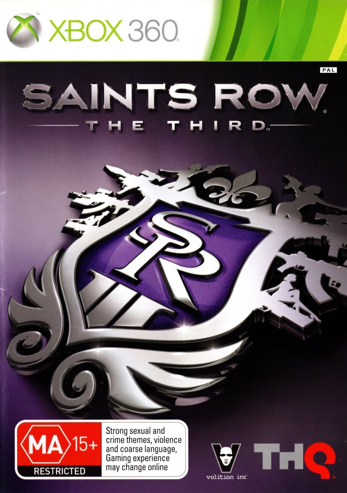 Saints Row: The Third Xbox 360 Game PAL