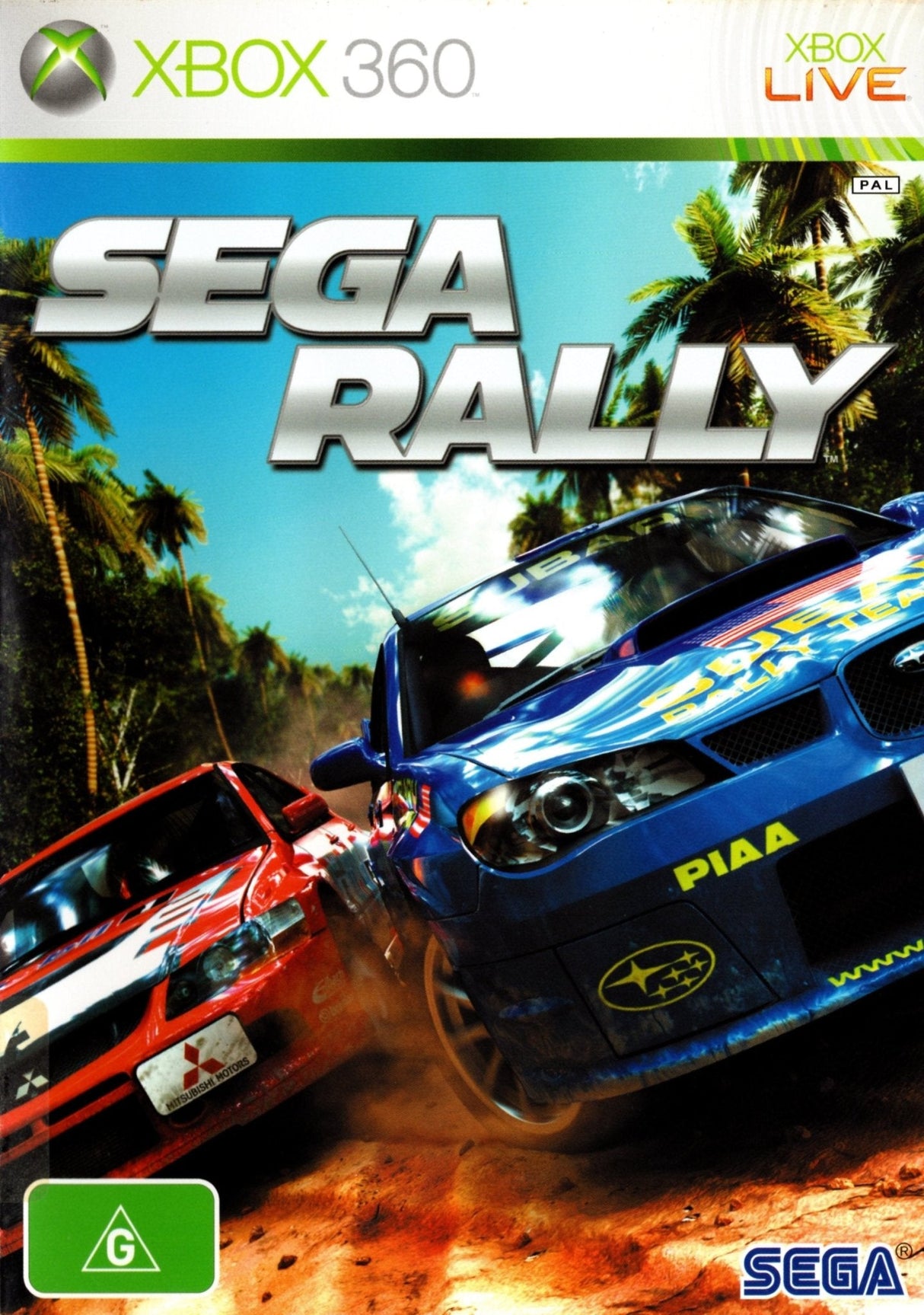 Sega Rally Xbox 360 Game PAL