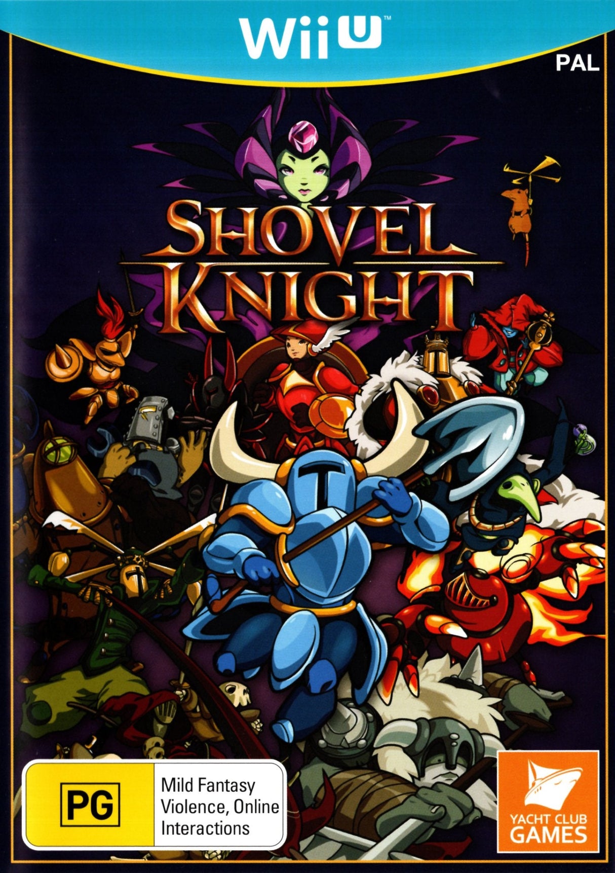 Shovel Knight Nintendo Wii-U Game PAL