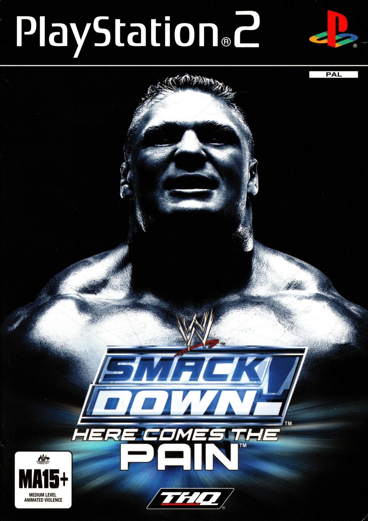 WWE Smackdown! Here Comes the Pain Playstation 2 PS2 Game PAL