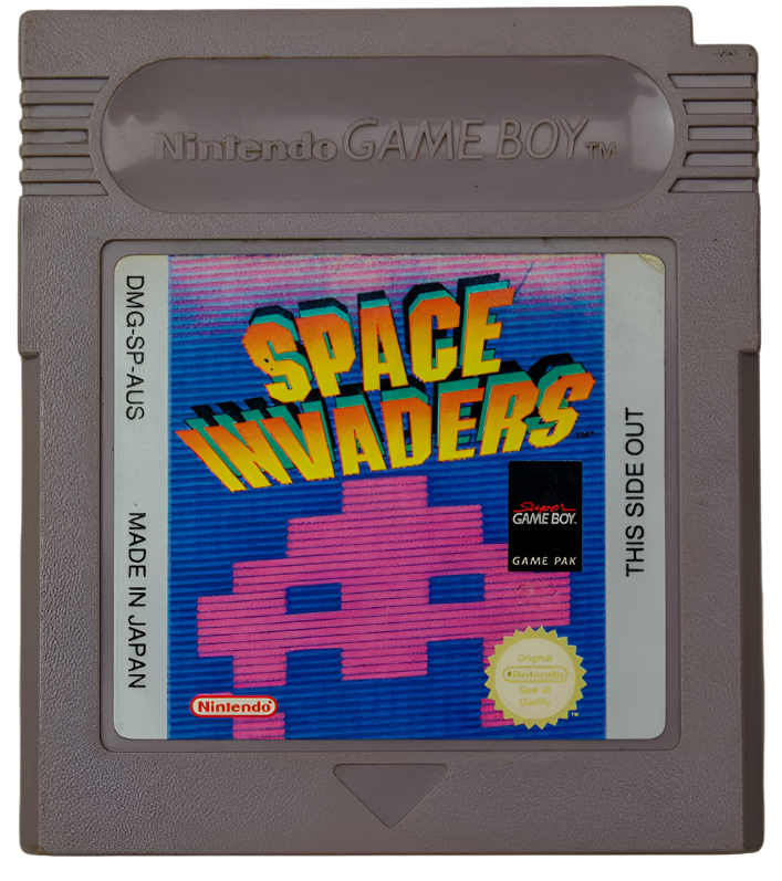 Space Invaders Game Boy Game PAL