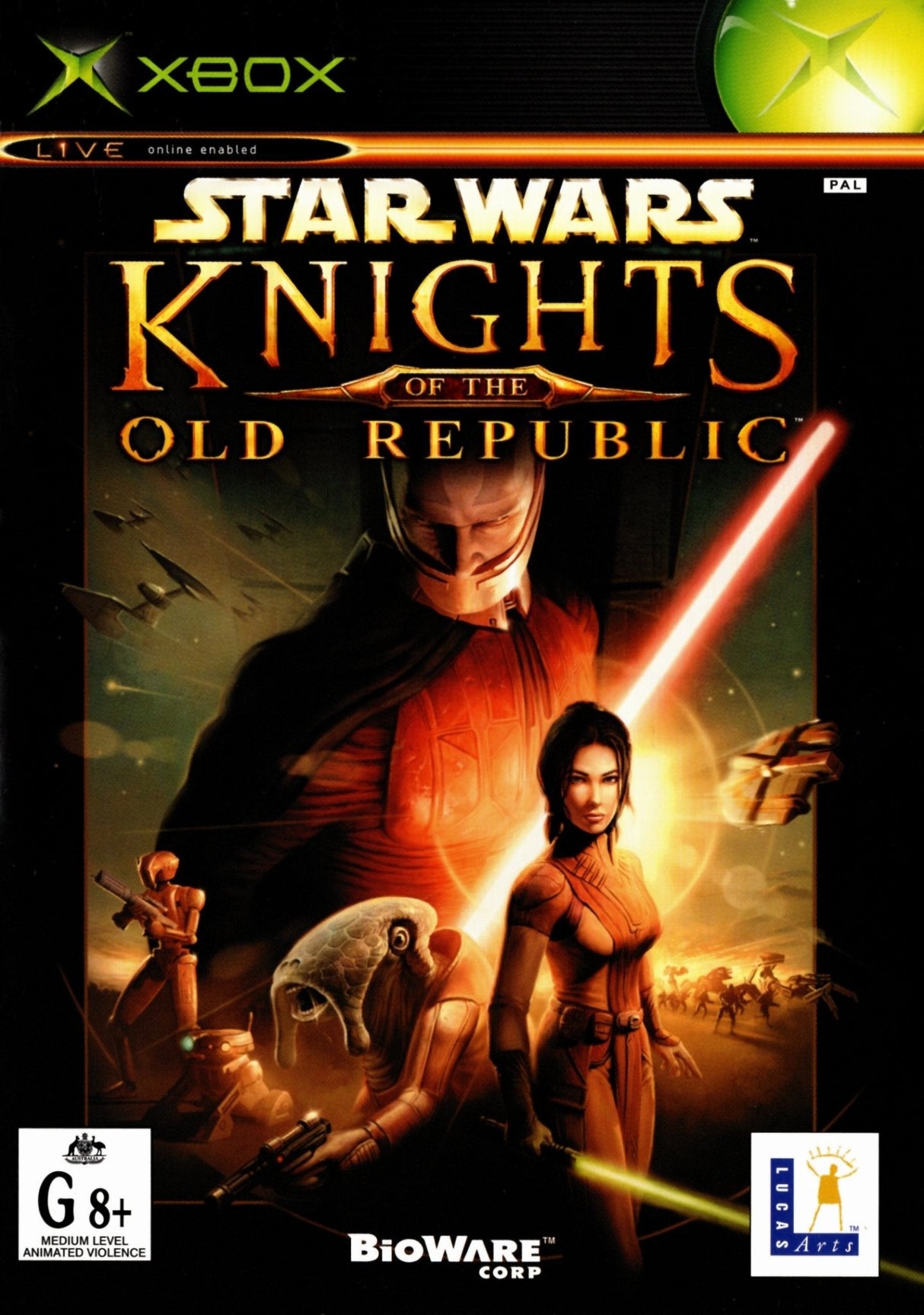 Star Wars: Knights of the Old Republic Xbox Game PAL