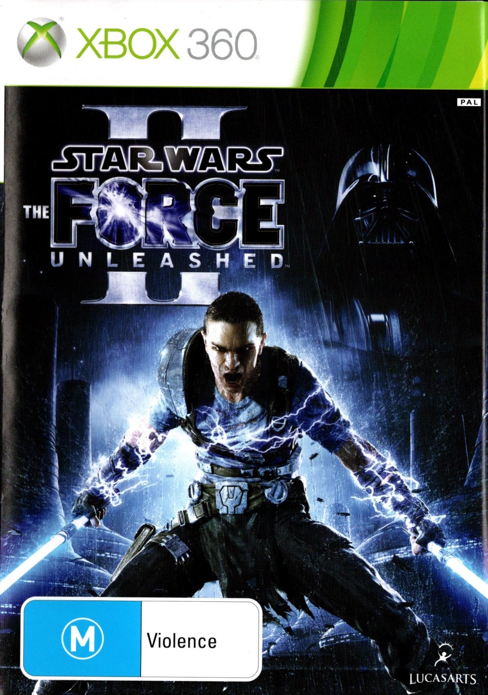 Star Wars: The Force Unleashed II Xbox 360 Game PAL
