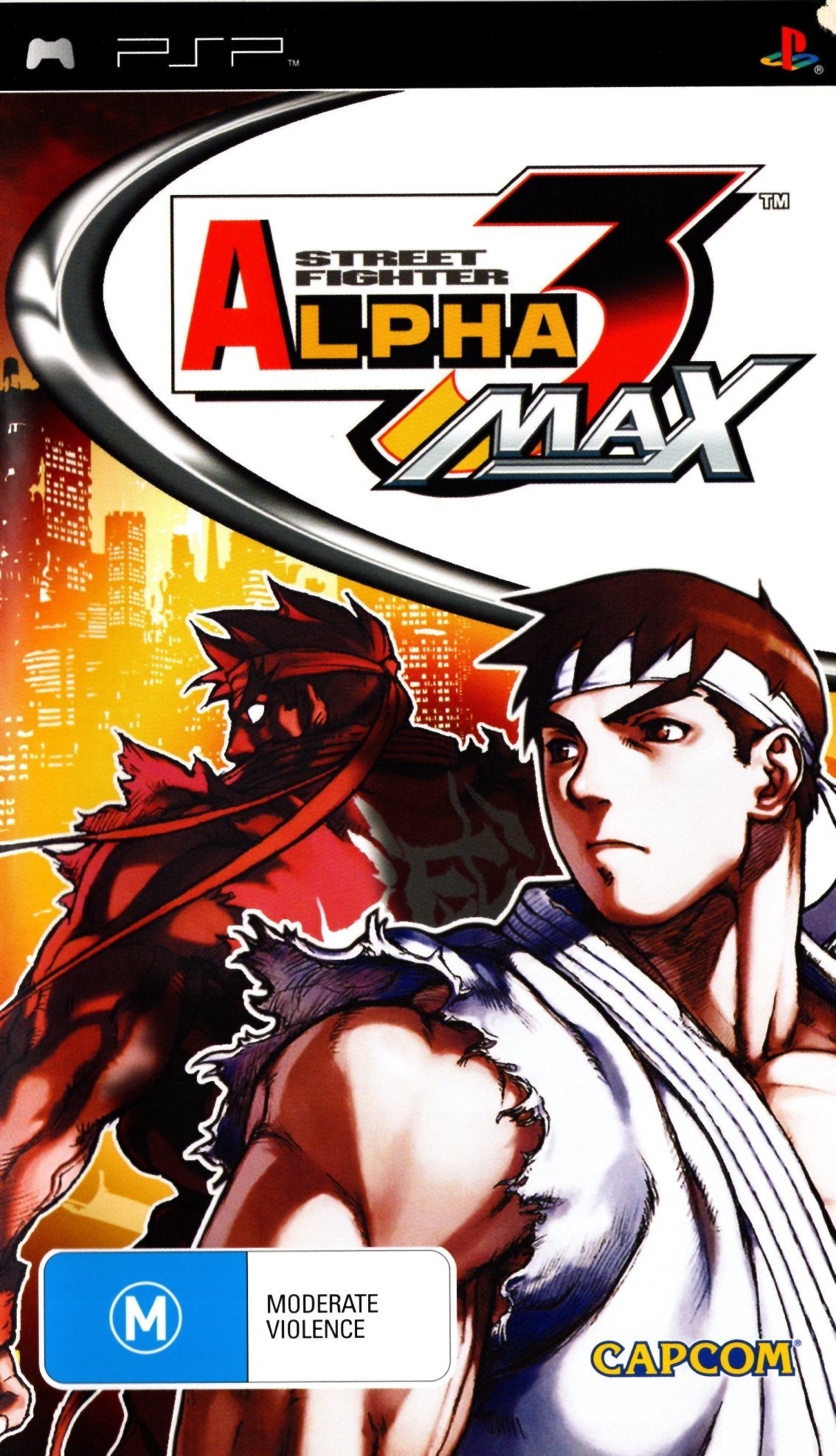 Street Fighter Alpha 3 MAX Playstation Portable PSP Game PAL