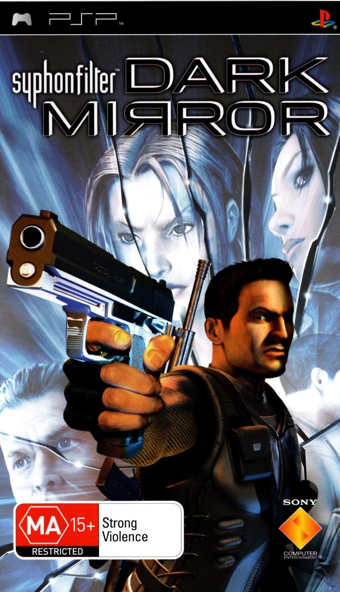 Syphon Filter: Dark Mirror Playstation Portable PSP Game PAL