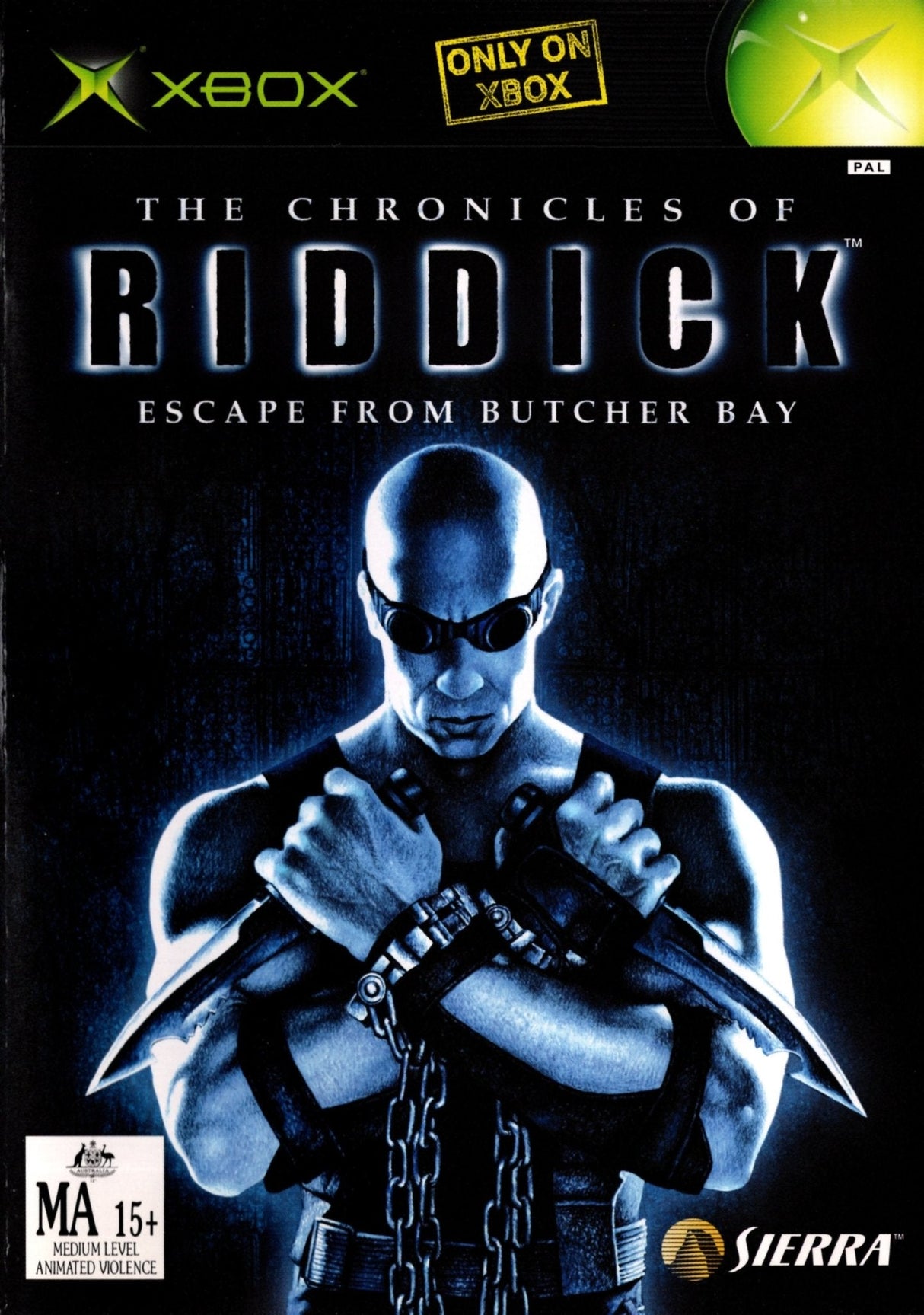 The Chronicles of Riddick: Escape from Butcher Bay Xbox Game PAL