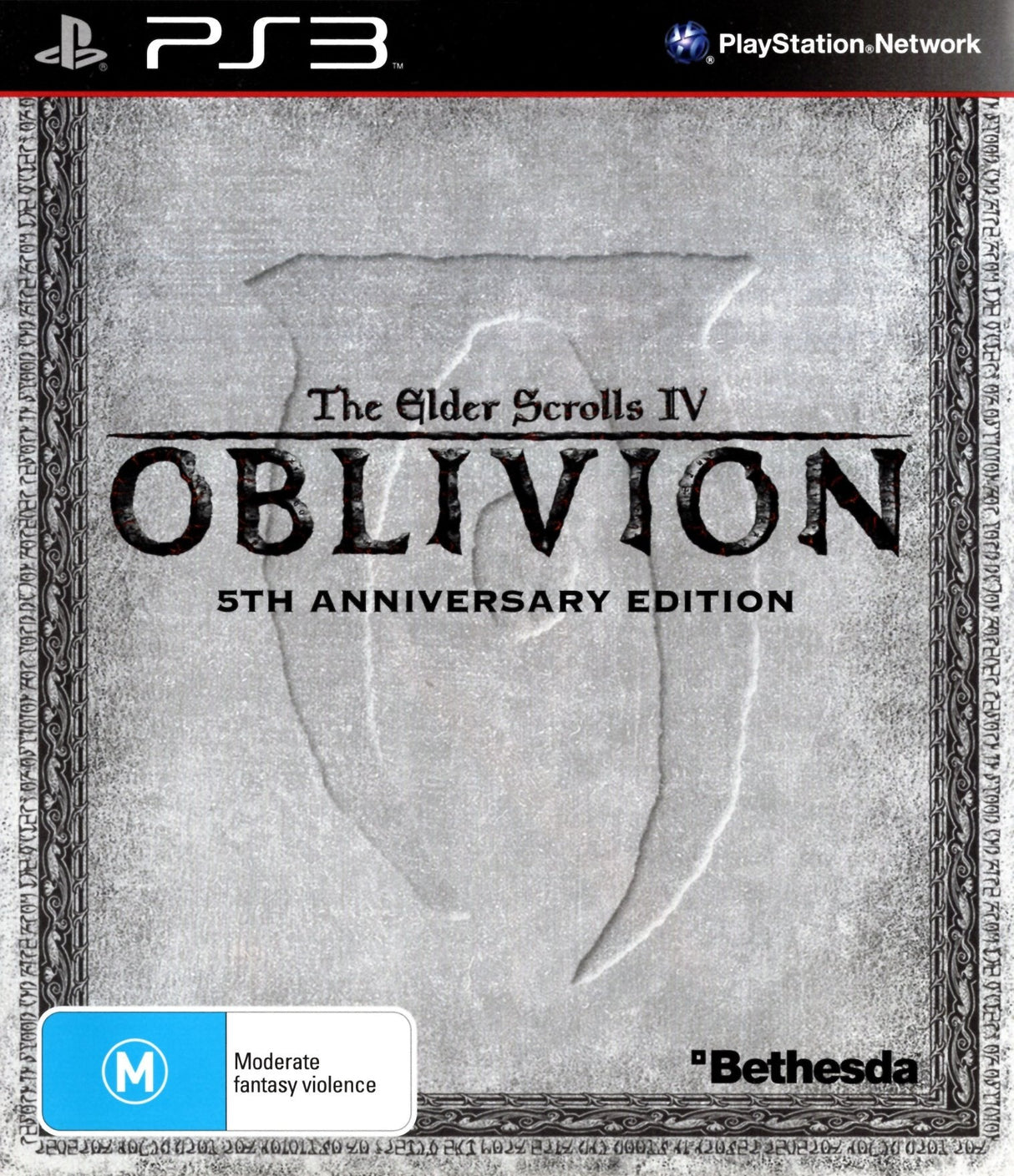 The Elder Scrolls IV: Oblivion (5th Anniversary Edition) Playstation 3 PS3 Game PAL