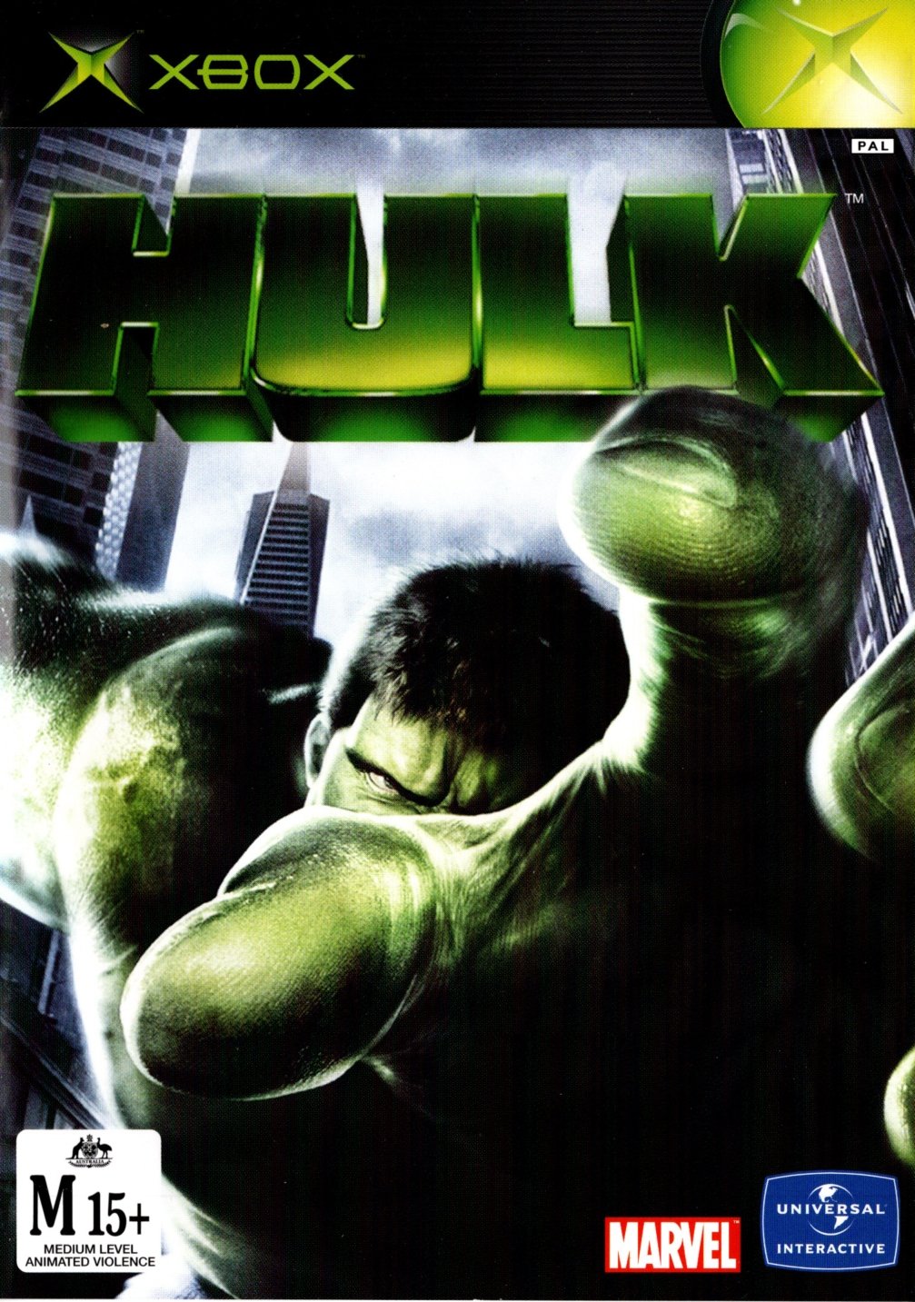 Hulk Xbox Game PAL