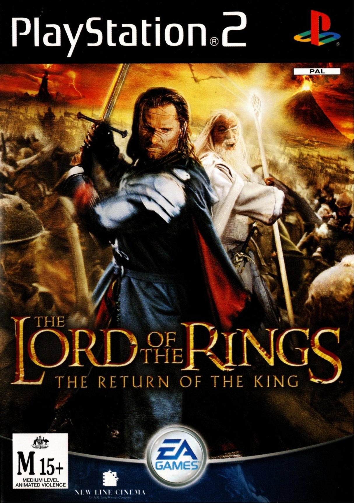 The Lord of the Rings: The Return of the King Playstation 2 PS2 Game PAL