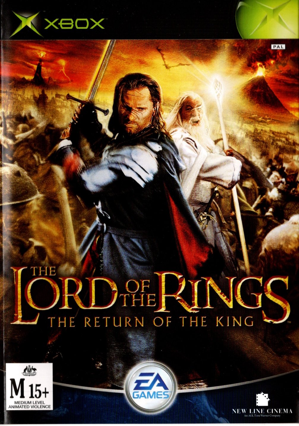 The Lord of the Rings: The Return of the King Xbox Game PAL