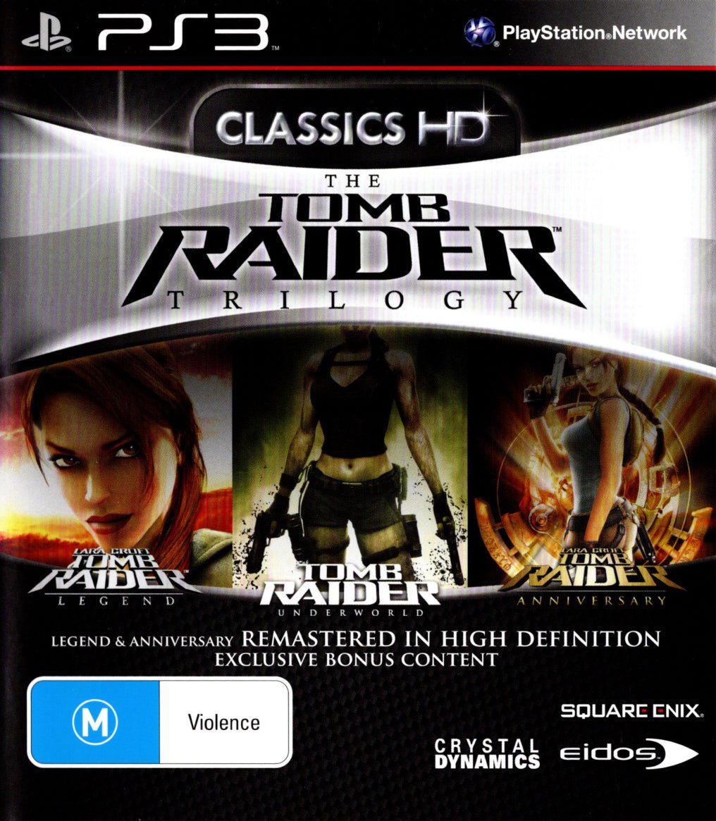Tomb Raider Trilogy Playstation 3 PS3 Game PAL