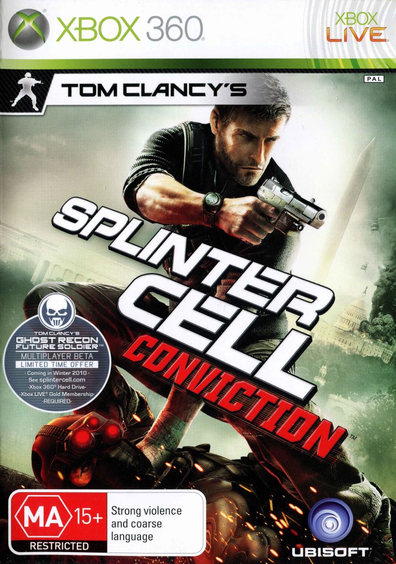 Tom Clancy's Splinter Cell: Conviction Xbox 360 Game PAL