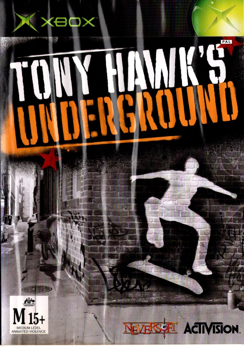 Tony Hawk's Underground Xbox Game PAL