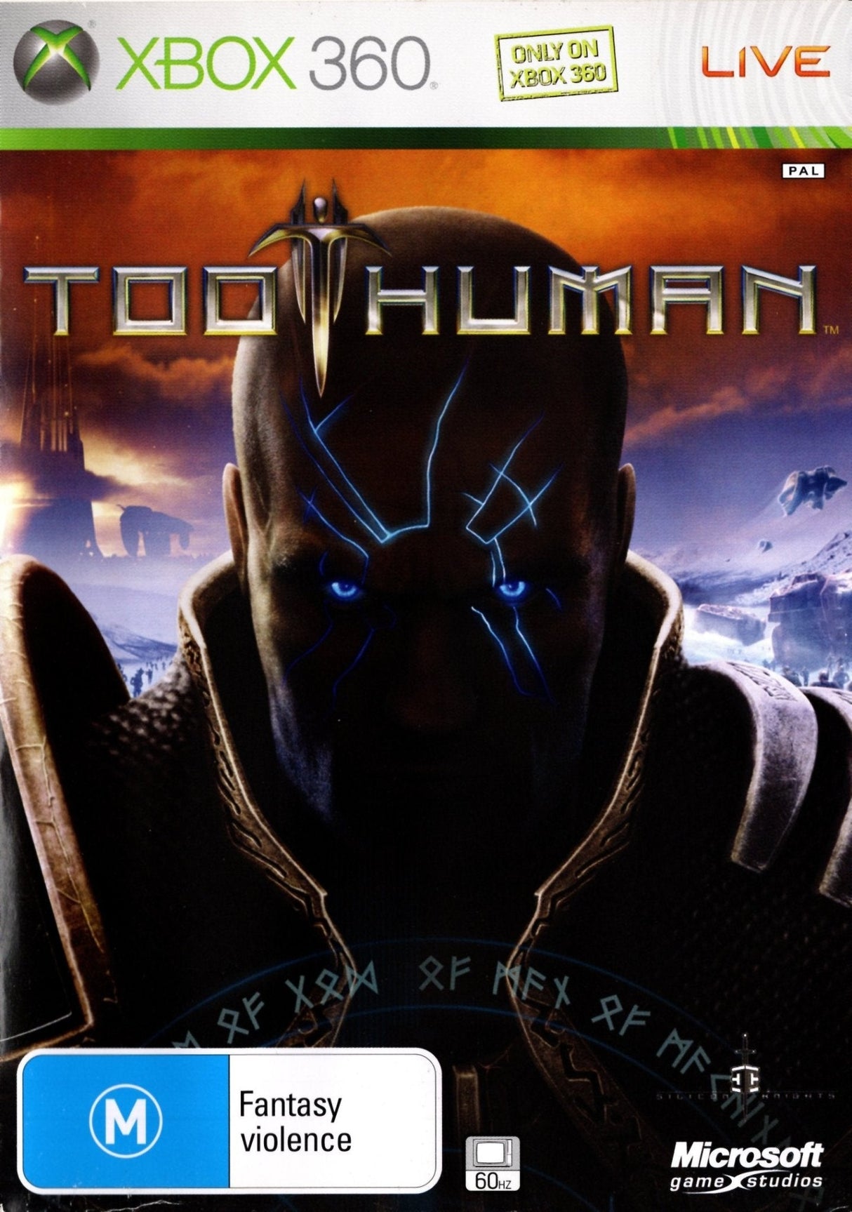 Too Human Xbox 360 Game PAL