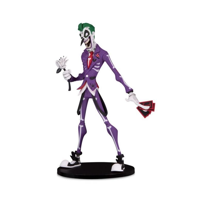 Dc Collectibles Dc Artists Alley The Joker Day of the Dead Variant Hainanu Nooli Vinyl Figure
