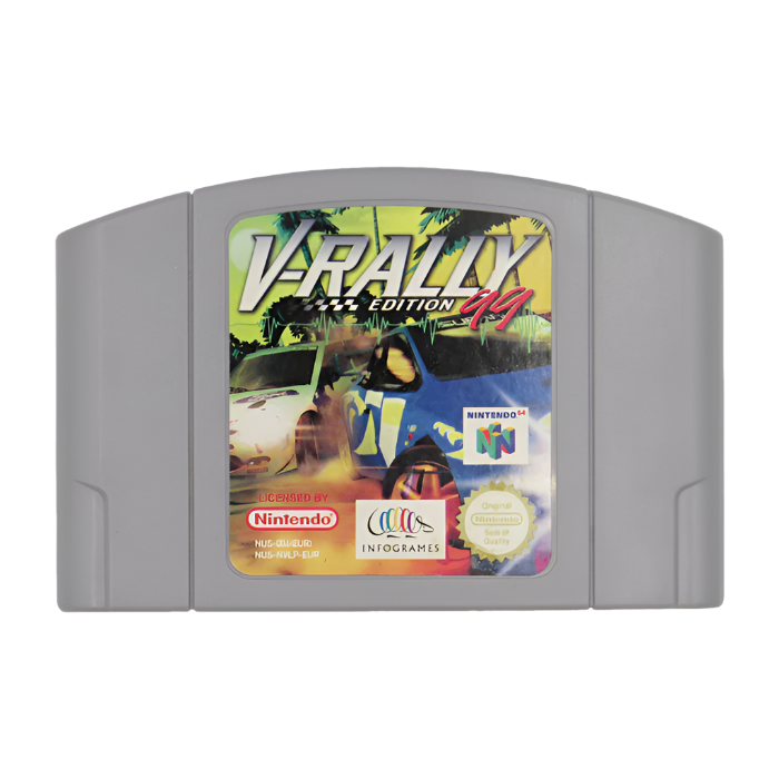 V-Rally Edition 99 Nintendo 64 N64 Game Cartridge PAL