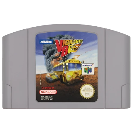 Vigilante 8 Nintendo 64 N64 Game Cartridge PAL