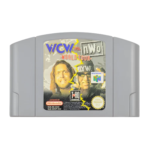 WCW vs. nWo: World Tour Nintendo 64 N64 Game Cartridge PAL