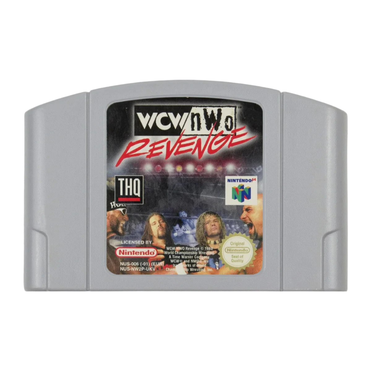 WCW/nWo Revenge Nintendo 64 N64 Game Cartridge PAL