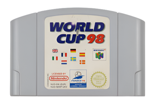 World Cup 98 Nintendo 64 N64 Game Cartridge PAL
