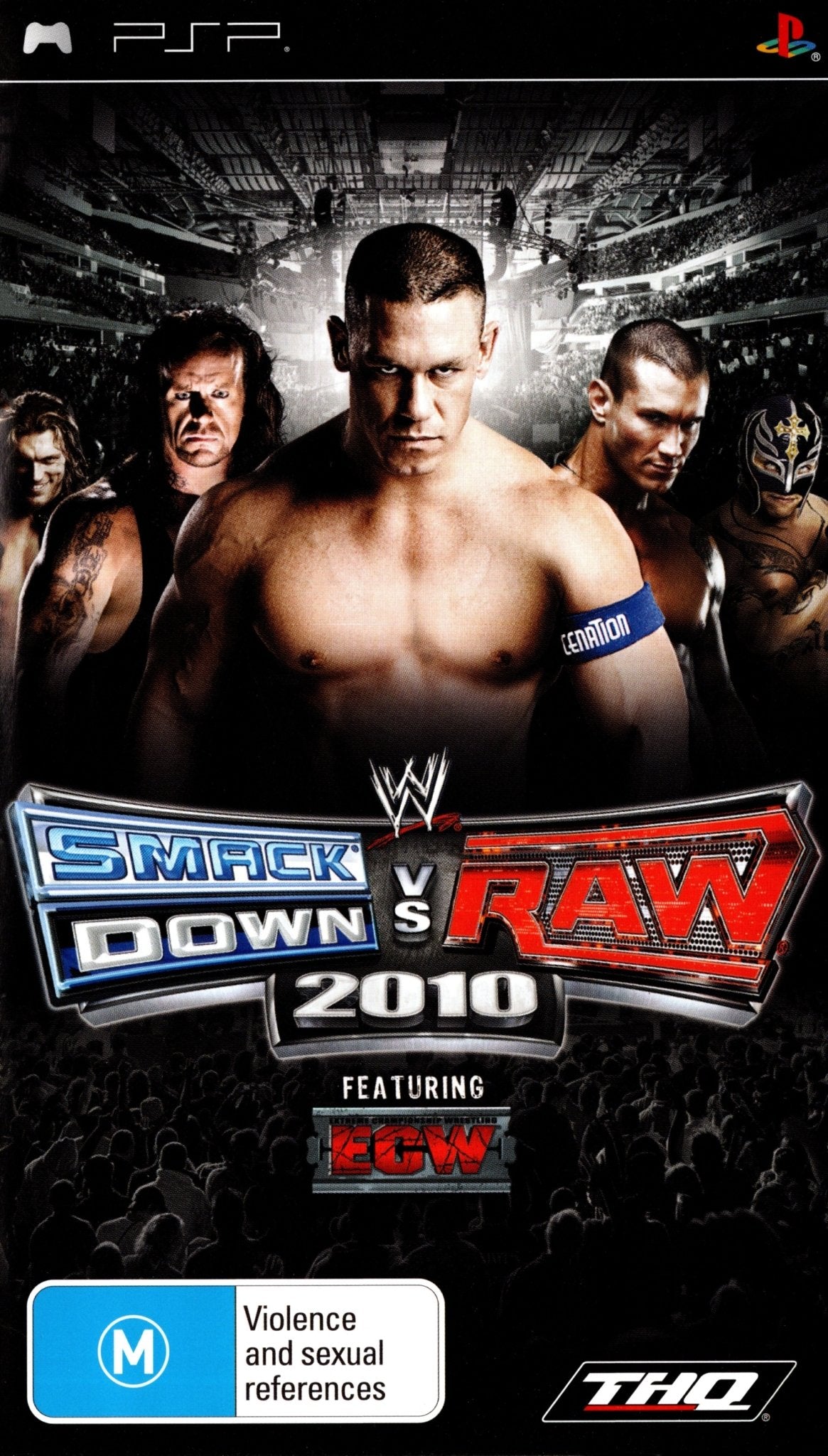 WWE SmackDown vs. Raw 2010 Playstation Portable PSP Game PAL