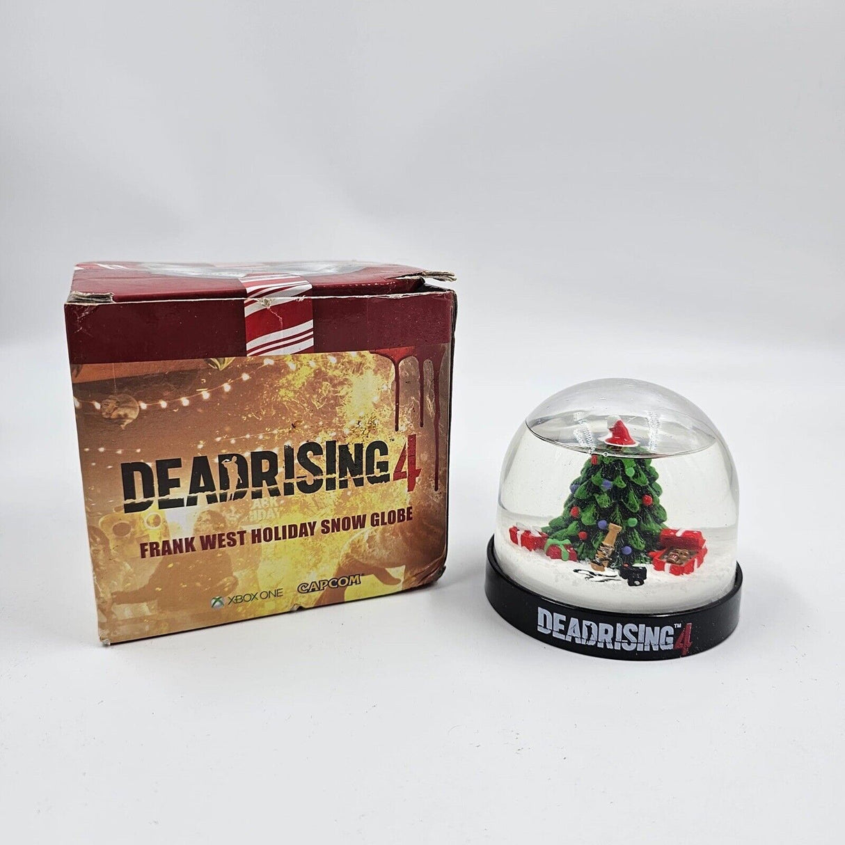 Dead Rising 4 Frank West Holiday Christmas Snow Globe #1548 Xbox One