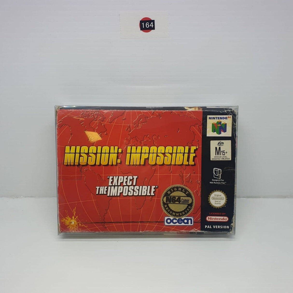 Mission impossible Nintendo 64 N64 Game Boxed Complete PAL