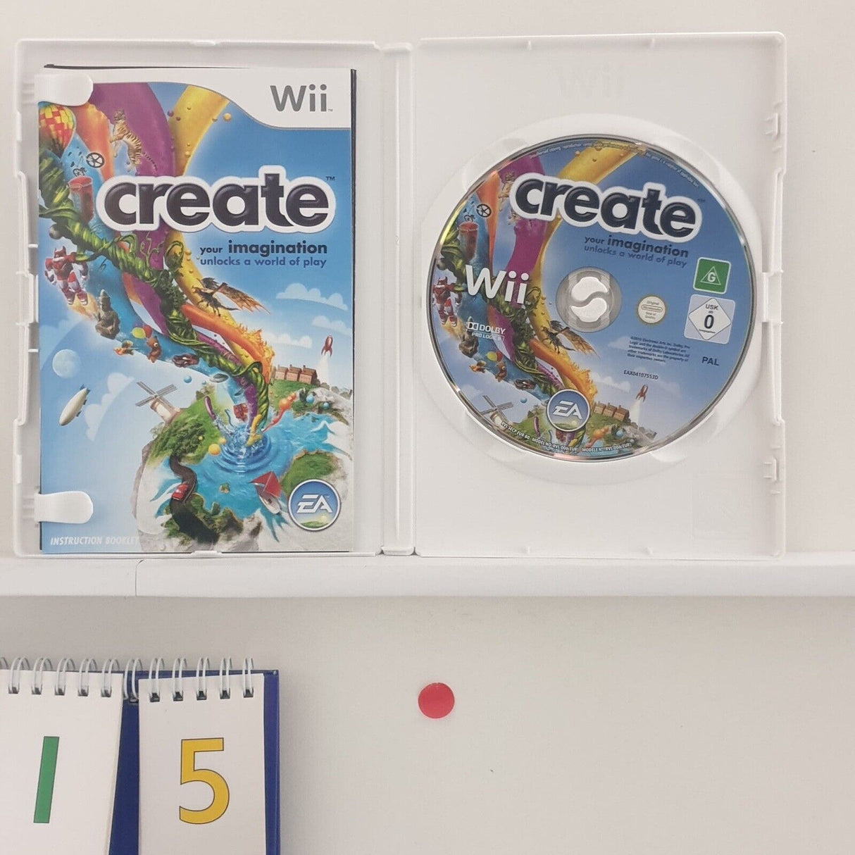 Create your imagination Nintendo Wii Game + Manual PAL