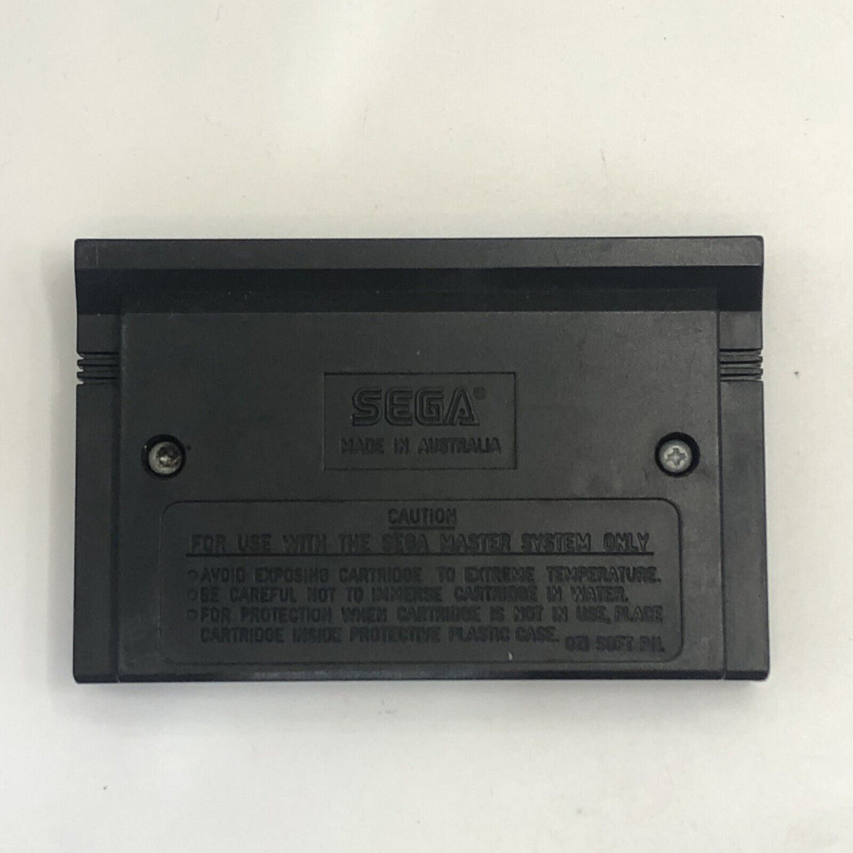 Black Belt Sega Master System Game