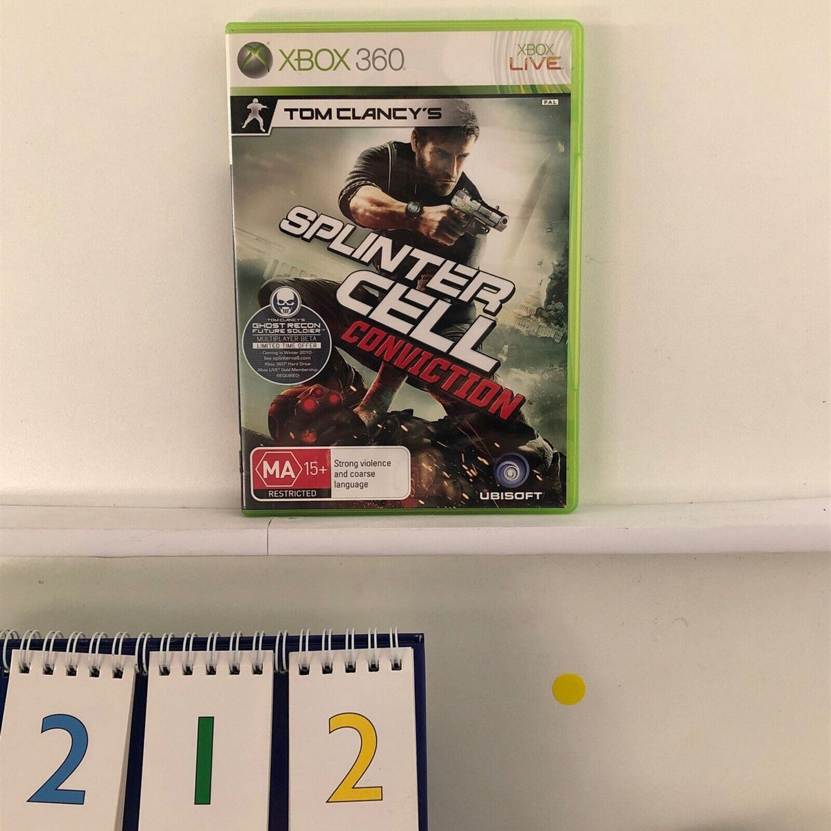 Tom Clancys Splinter Cell Conviction Xbox 360 Game PAL