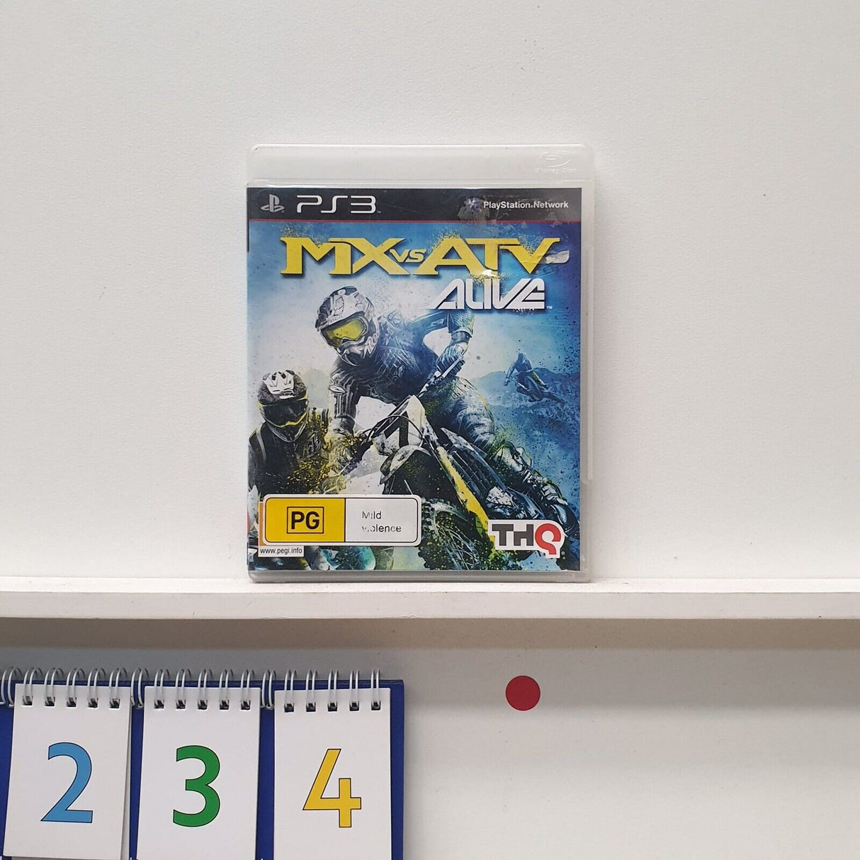 MX Vs ATV Alive PS3 PlayStation 3 Game + Manual