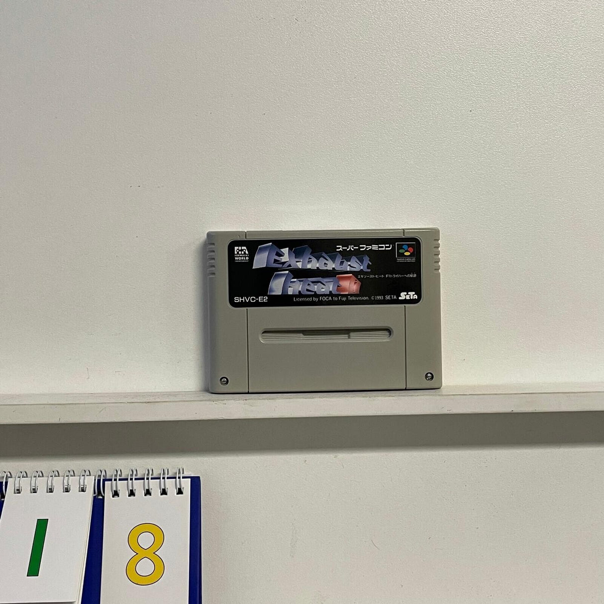 Exhaust Heat 2 II Nintendo Super Famicom SNES Game Cartridge NTSC-J