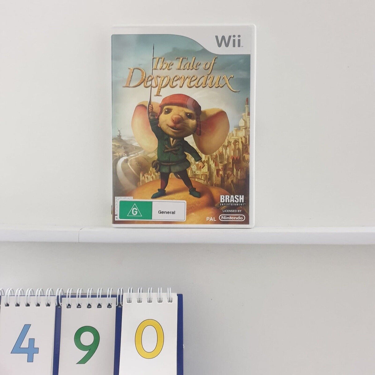 The Tale of Despereaux Nintendo Wii Game + Manual PAL