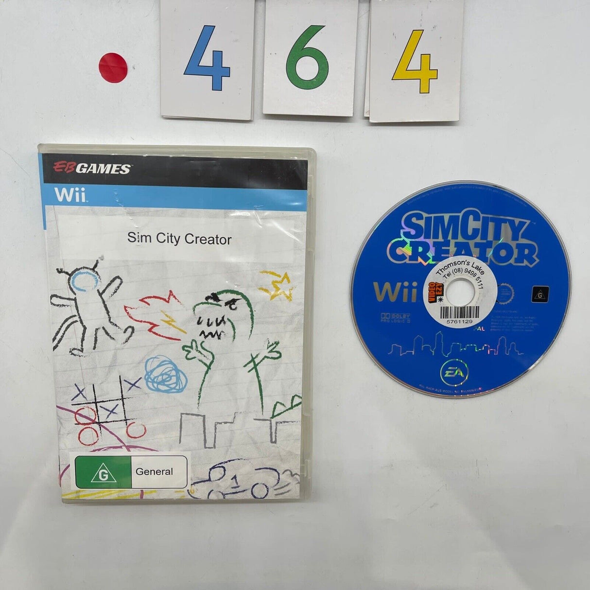 Sim City Creator Nintendo Wii Game PAL