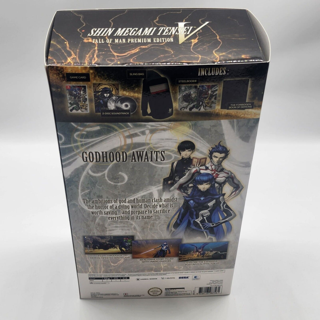 Shin Megami Tensei V Fall Of Man Premium Edition Nintendo Switch