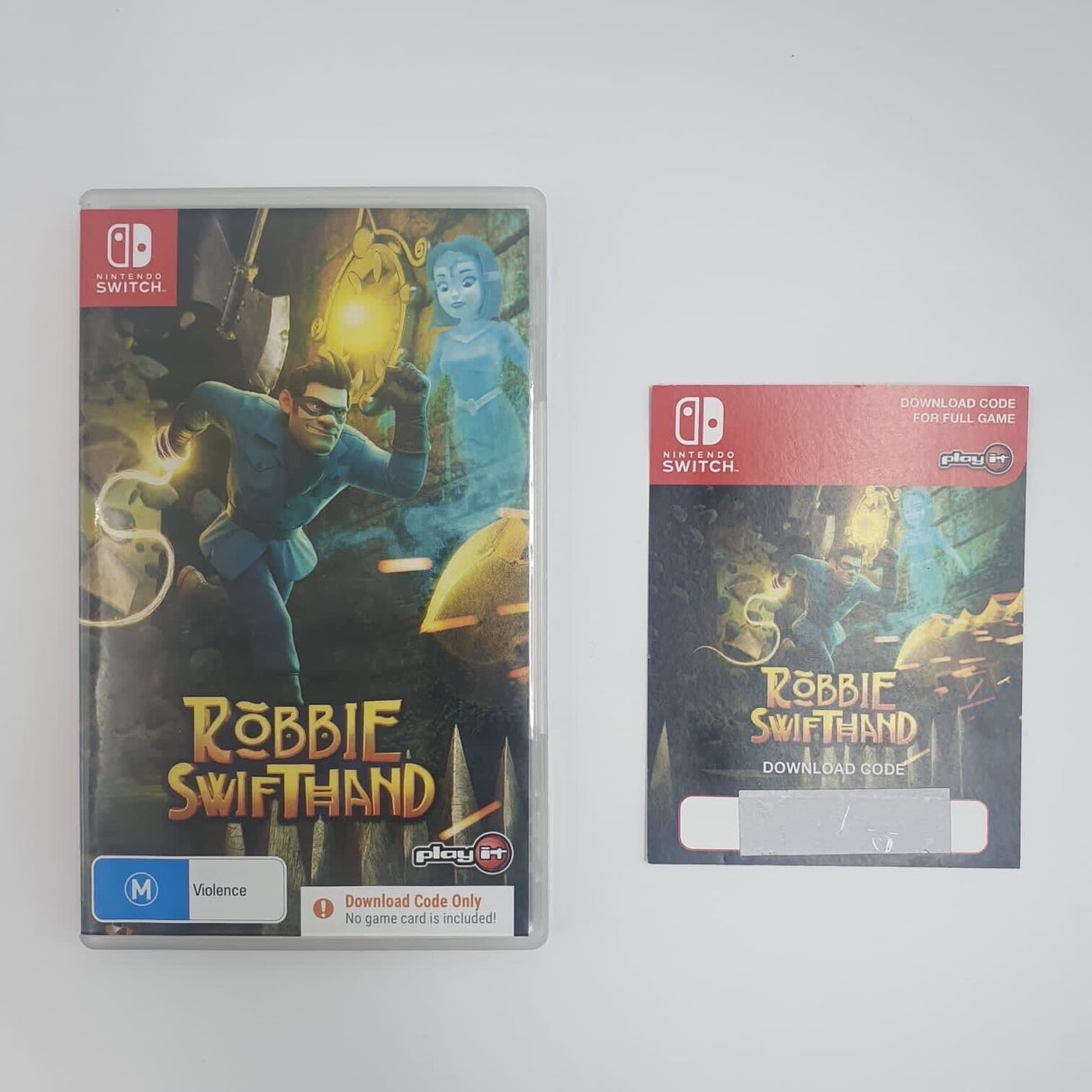 Robbie Swifthand Nintendo Switch Game CODE UNUSED