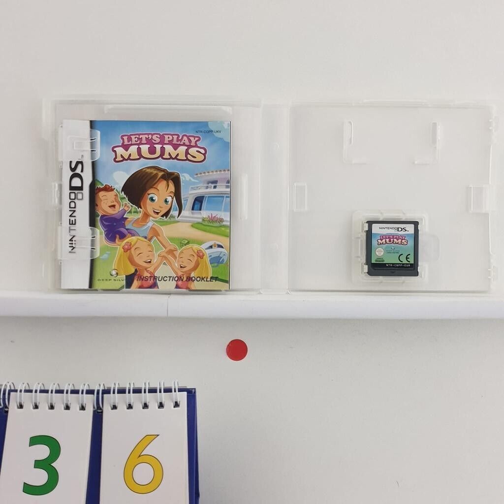 Let's Play Mums Nintendo DS Game + Manual
