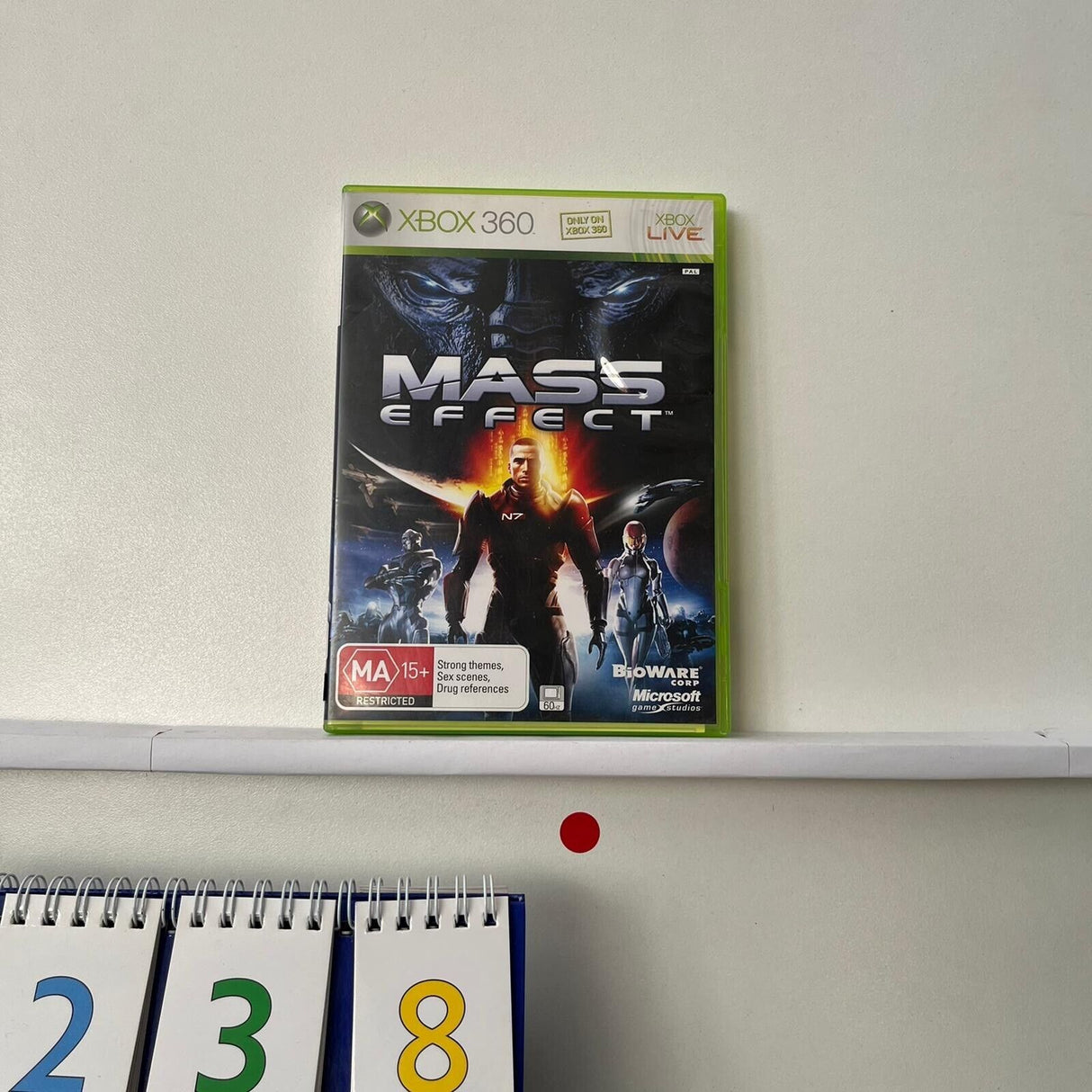 Mass Effect Xbox 360 game PAL