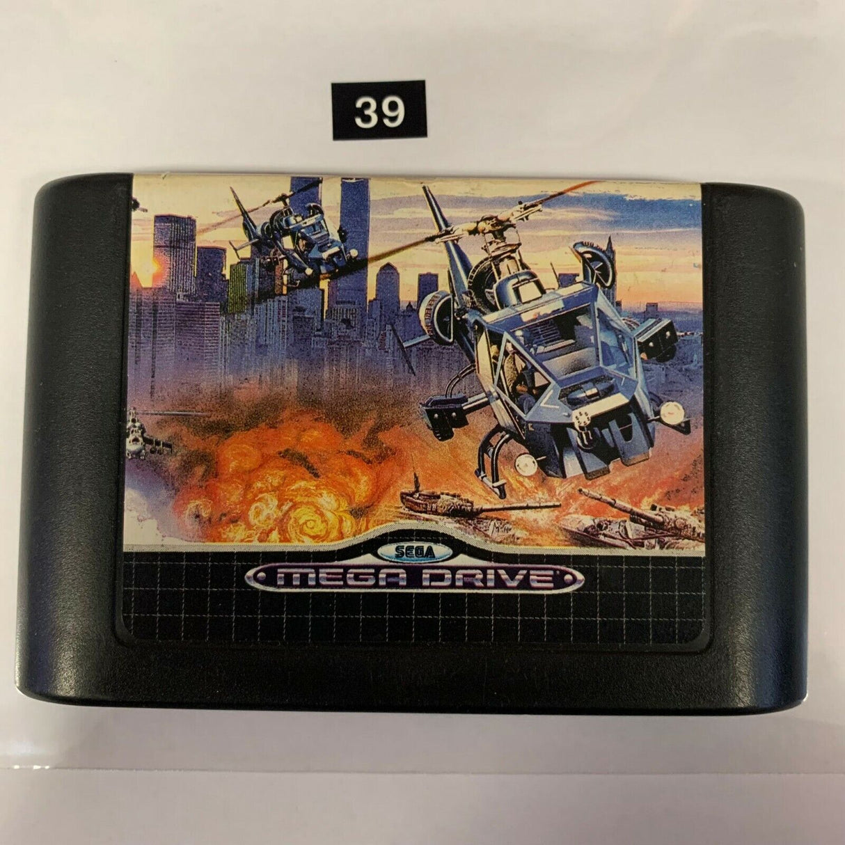 Super Thunder Blade Sega Mega Drive Game Cartridge PAL