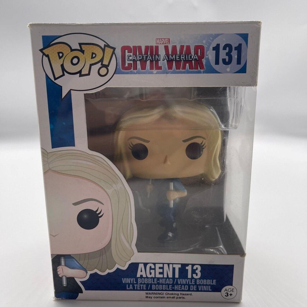 Agent 13 #131 Captain America Civil War Funko Pop Vinyl Figure