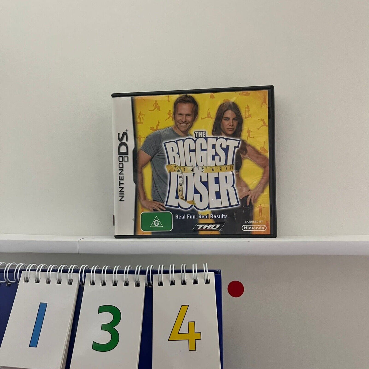 The Biggest Loser Nintendo DS Game + Manual