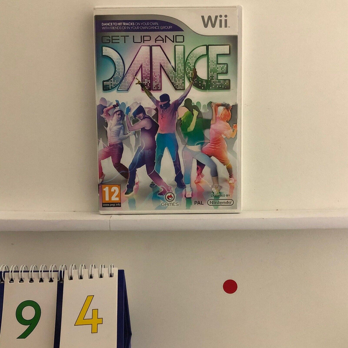 Get Up And Dance Nintendo Wii Game + Manual PAL