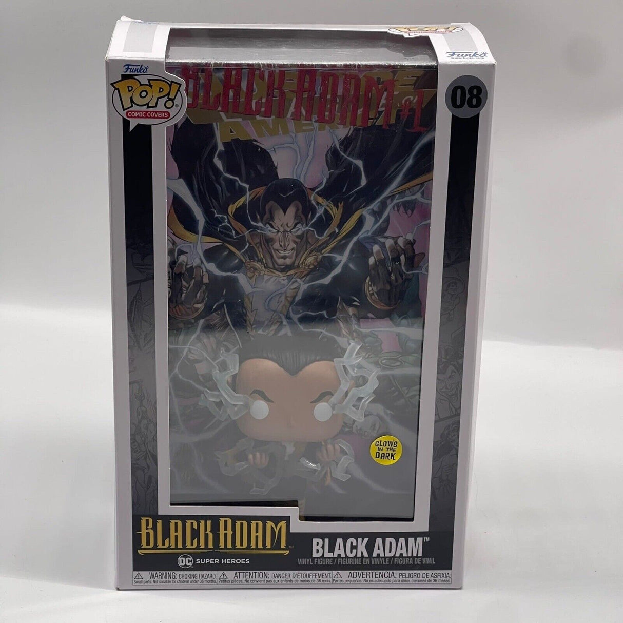 Black Adam GITD #08 Funko Pop Vinyl Figure